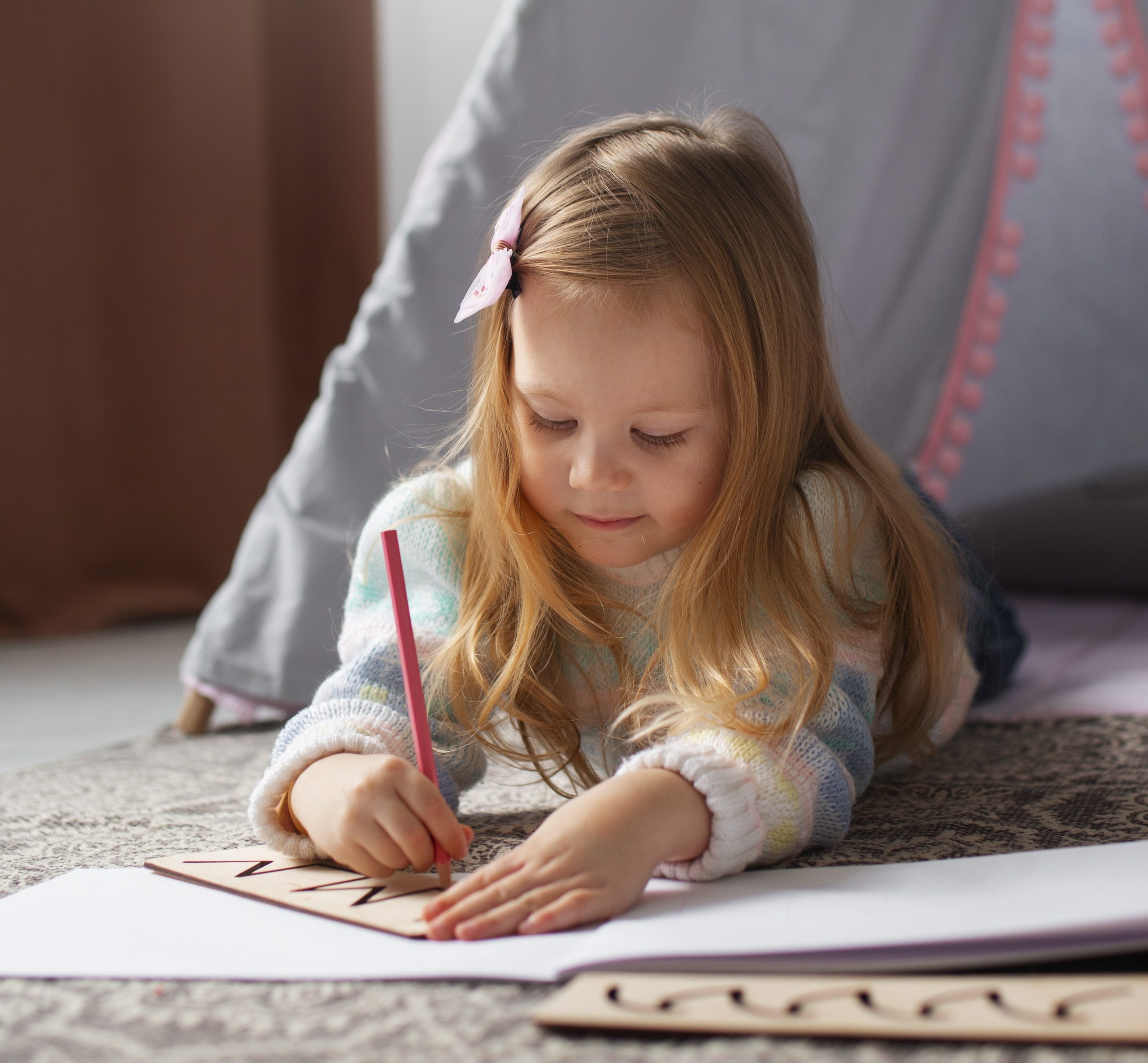 Drveni blokovi kao Montessori aktivnost