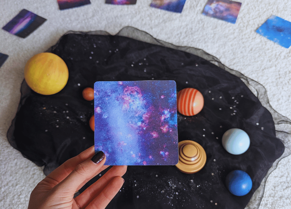 Kartice za vježbu tišine:  Galaksije