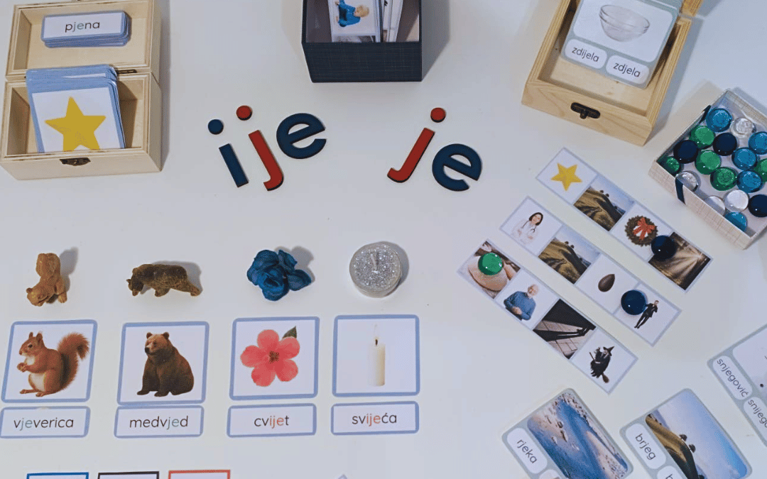 Montessori jezični priručnik 1 (ije/je)