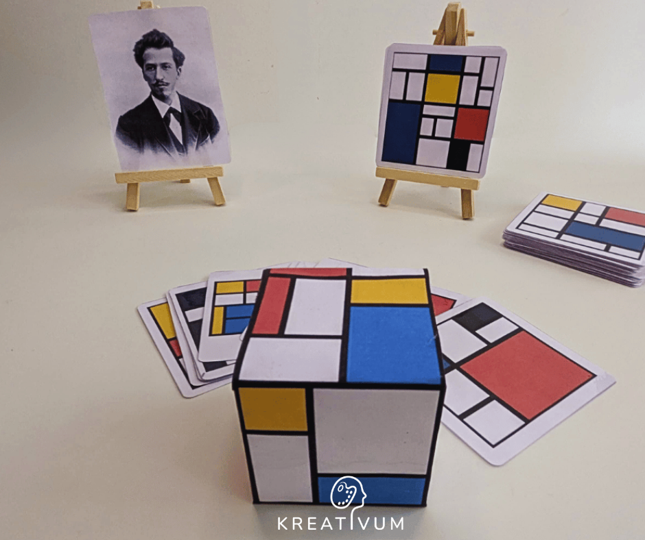 Mali Mondrian- edukativne kartice